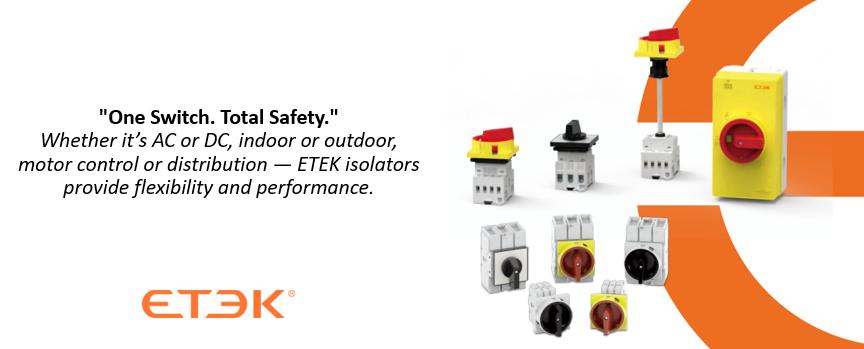 Isolators AC and DC - iron side electrical and automation